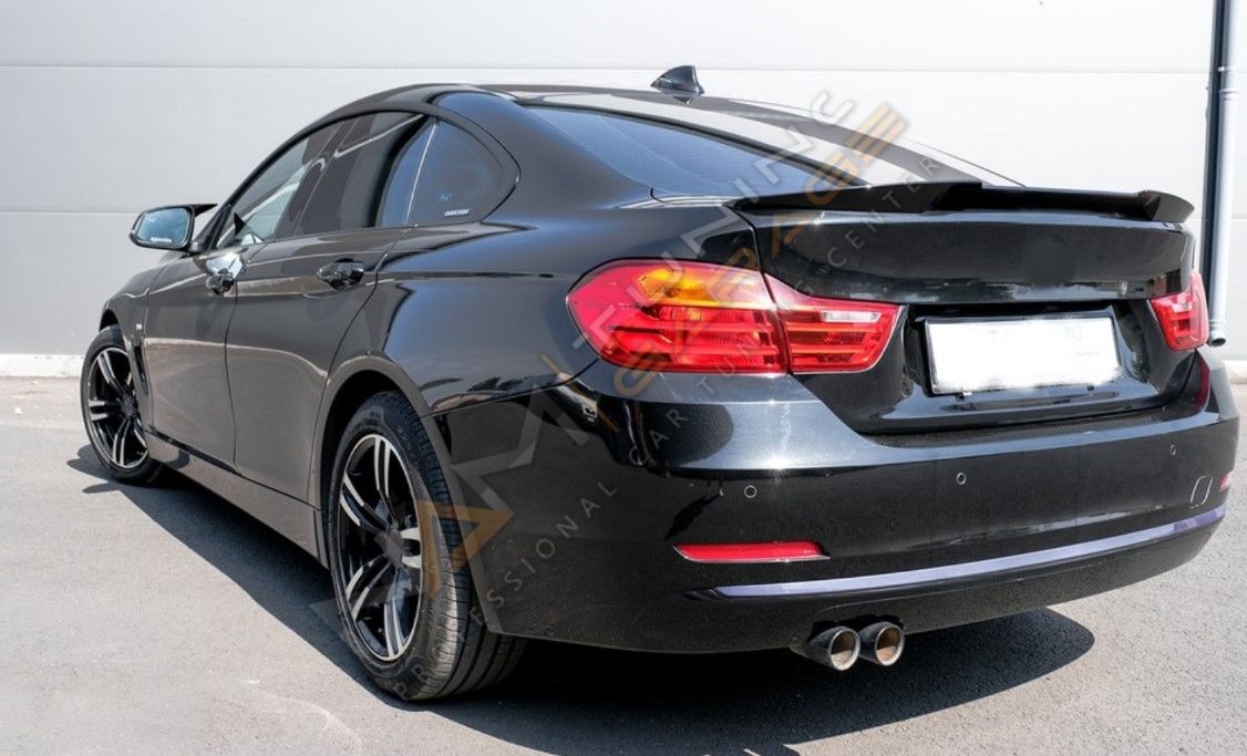 BMW F36 4 KAPI BAGAJ ÜSTÜ SPOİLER PİANO BLACK M4 DİZAYN
