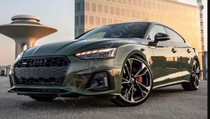 AUDİ A5 2021+ 4 KAPI RS5 ÖN TAMPON PANJUR SET