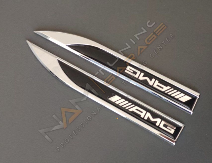 MERCEDES ÇAMURLUK LOGO AMG LOGO 2'Lİ SAĞ SOL