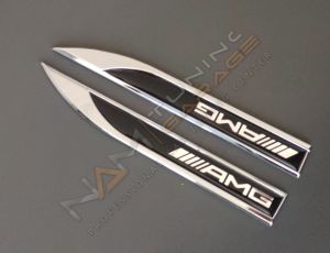 MERCEDES ÇAMURLUK LOGO AMG LOGO 2'Lİ SAĞ SOL