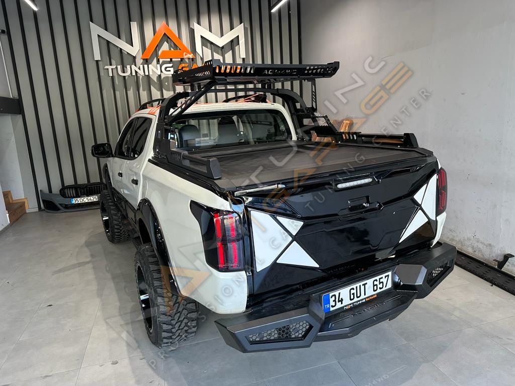 Mitsubishi L200 Arka Demir Tampon (AQM-M20)