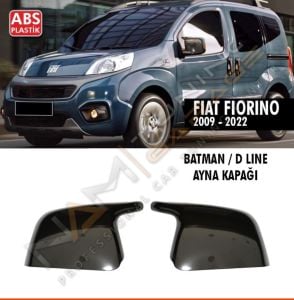 Fiat Fiorino Batman Yarasa Ayna Kapağı Piano Black / 2008-2022