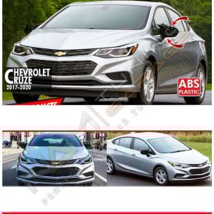 Chevrolet Cruze Batman Yarasa Ayna Kapağı Piano Black / 2017-2020