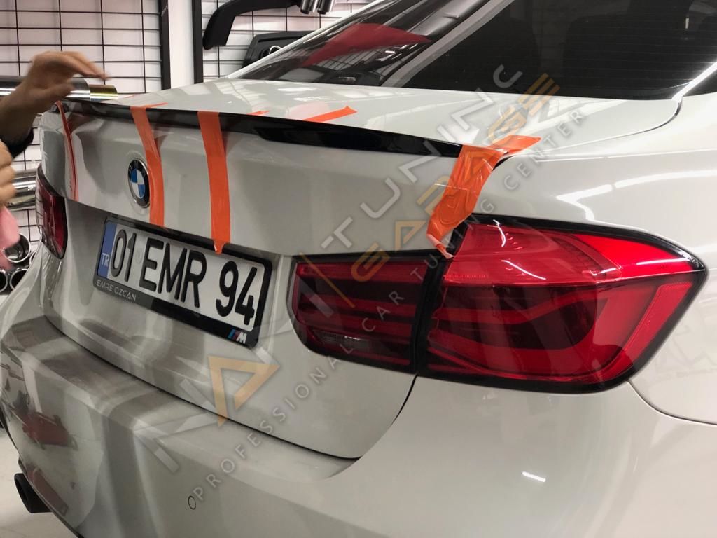 BMW F30 SPOİLER M TECH HYBRID SPOİLER PİANO BLACK