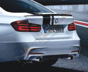 BMW F30 SPOİLER M TECH HYBRID SPOİLER PİANO BLACK
