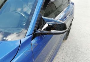 BMW F22 Batman Yarasa Ayna Kapağı Piano Black / 2013-2017 Tırnaksız
