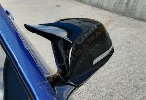 BMW F22 Batman Yarasa Ayna Kapağı Piano Black / 2013-2017 Tırnaksız
