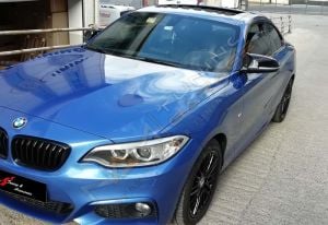 BMW F22 Batman Yarasa Ayna Kapağı Piano Black / 2013-2017 Tırnaksız