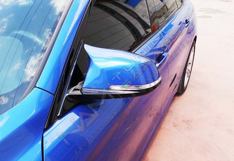 BMW F32 Batman Yarasa Ayna Kapağı Tırnaksız Piano Black / 2014-2020