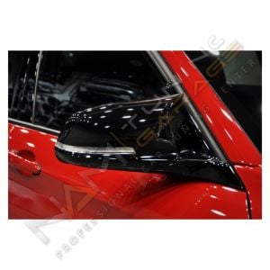 BMW F30 M3 Batman Yarasa Ayna Kapağı Tırnaksız Piano Black / 2012-2018