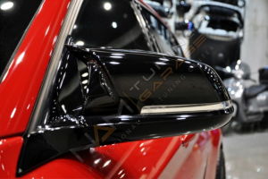 BMW F30 M3 Batman Yarasa Ayna Kapağı Tırnaksız Piano Black / 2012-2018