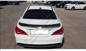 MERCEDES W117 CLA IÇIN UYUMLU CLA GTS SPOILER PIANO BLACK