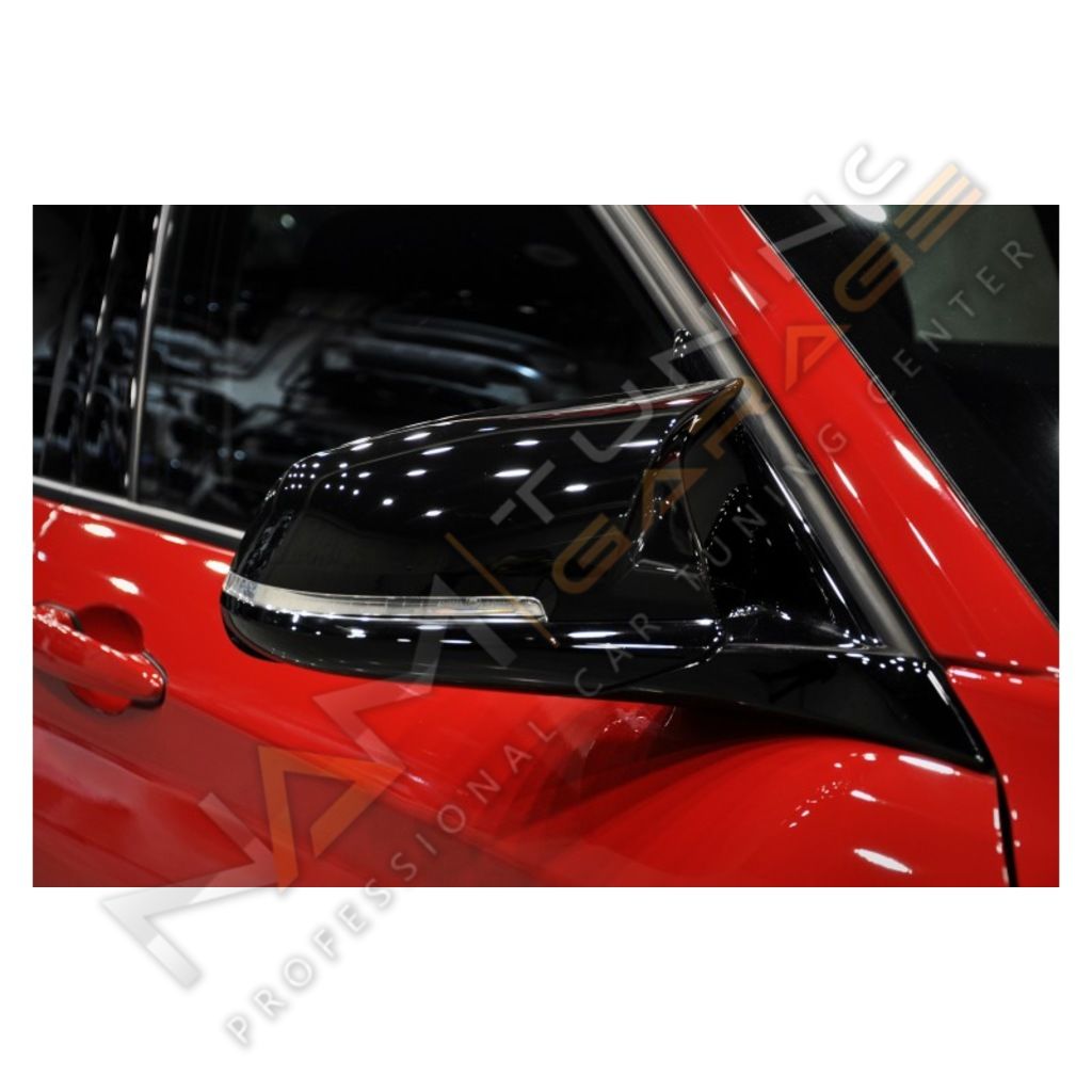 BMW F30 M3 Batman Yarasa Ayna Kapağı Piano Black ABS / 2012-2018 TIRNAKLI