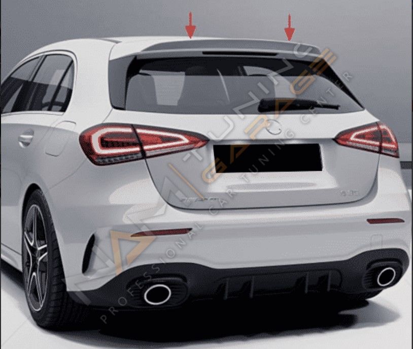 MERCEDES W177 A SERISI HB IÇIN UYUMLU A35 SPOILER - PIANO BLACK
