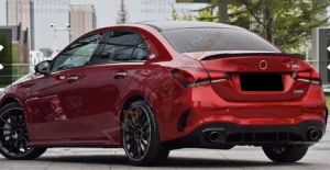 MERCEDES W177 2019+ A SEDAN SERISI IÇIN UYUMLU A35 SPOILER - PIANO BLACK