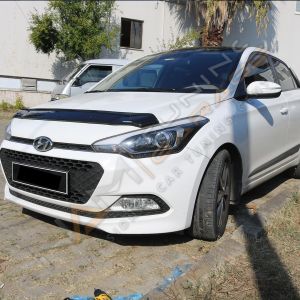 Hyundai i20 Kaput Rüzgarlığı 2014-2018 Parlak Siyah