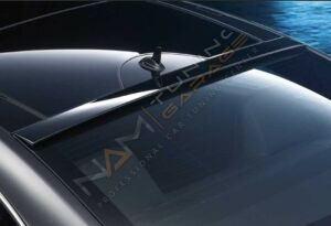 MERCEDES W204 2007-2014 C SERISI IÇIN UYUMLU CAM ÜSTÜ SPOILER - PIANO BLACK
