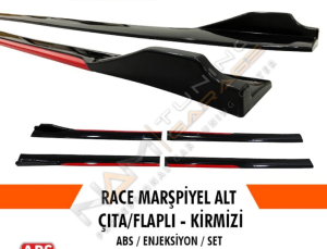 Universal Renkli Marşpiyel Lipi Alt Lip 6 parça
