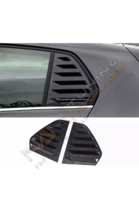 Golf 6 Kelebek Cam Vizörü (Plastik) Piano Black 2008-2012