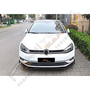 Golf 7 Ön Lip Tampon Lipi 2012-2017 Parlak Siyah 3 parça