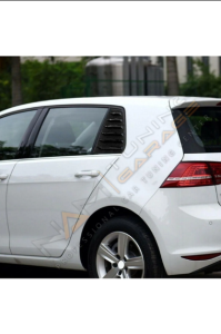 Golf 7 Kelebek Cam Vizörü (Plastik) Piano Black 2012-2020