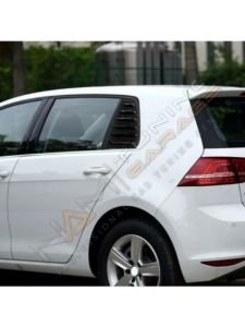 Golf 7 Kelebek Cam Vizörü (Plastik) Piano Black 2012-2020