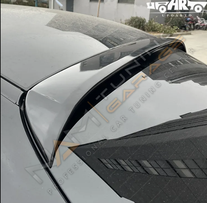 Mercedes W213 E Serisi Cam Üstü Spoyler 2016-2019 Parlak Siyah