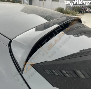 Mercedes W213 E Serisi Cam Üstü Spoyler 2016-2019 Parlak Siyah