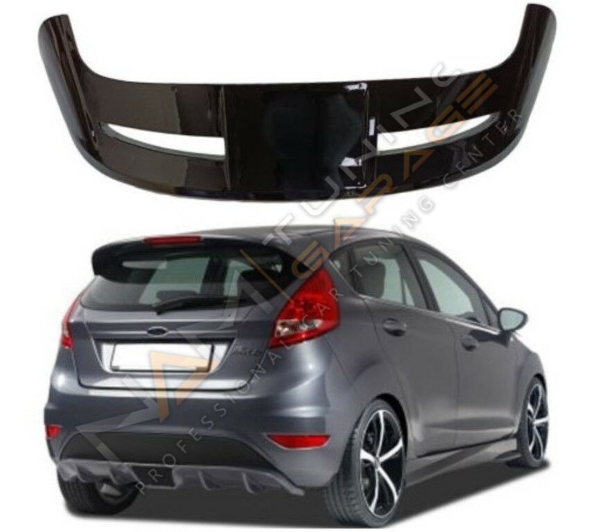 FORD FIESTA 2008-2014 IÇIN IŞIKLI SPOILER - PIANO BLACK