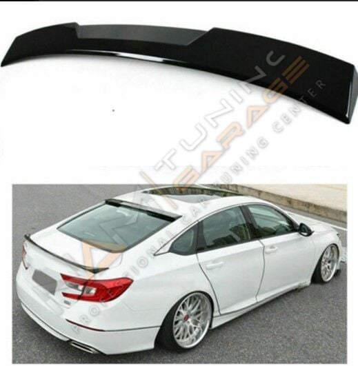 HONDA ACCORD 2020+ IÇIN UYUMLU CAM ÜSTÜ SPOILER - PIANO BLACK