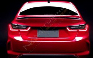 HONDA CITY 2020+ IÇIN UYUMLU RS SPOILER - PIANO BLACK (PARLAK SIYAH)