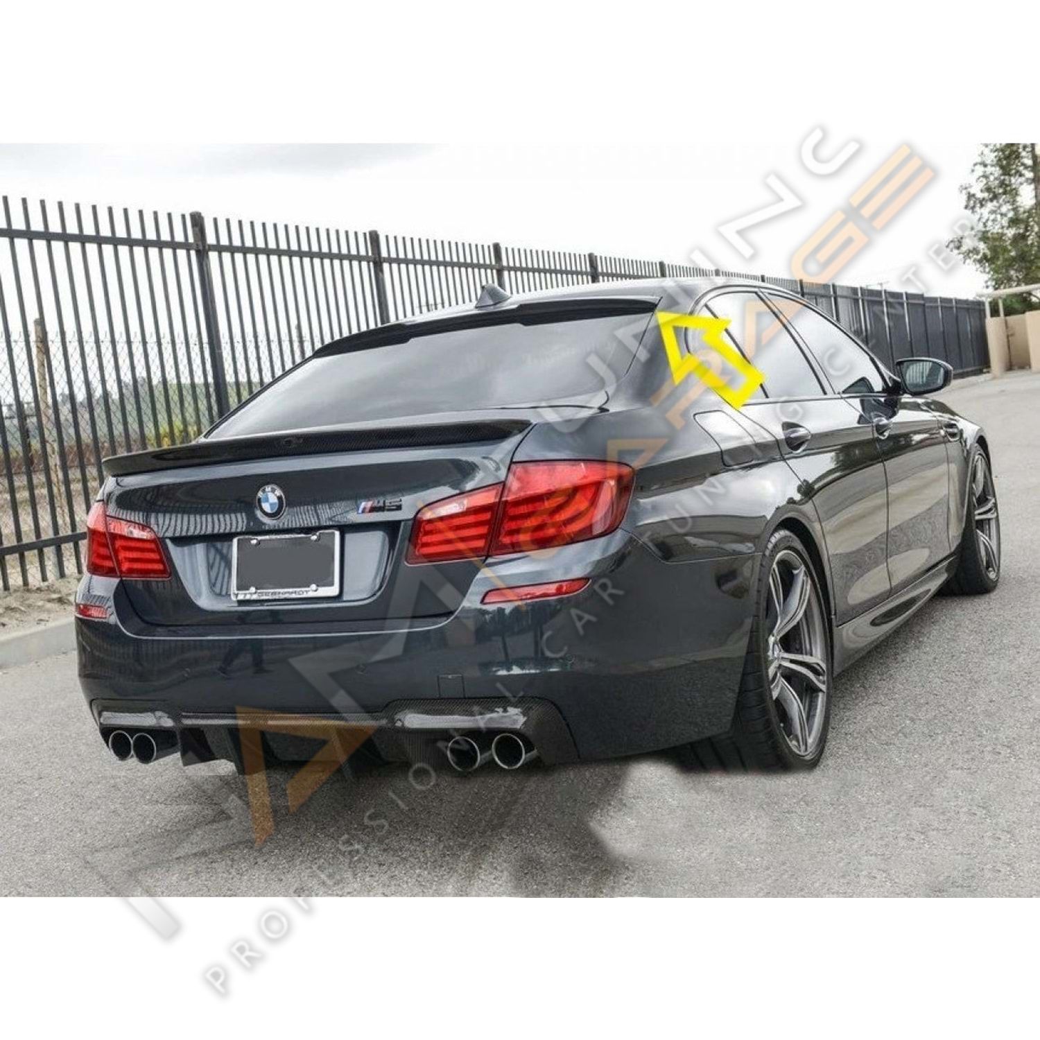 BMW F10 Yarasa Cam Üstü Spoyler 2010-2017 arası M4 Spoiler
