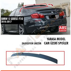 BMW F10 Yarasa Cam Üstü Spoyler 2010-2017 arası M4 Spoiler
