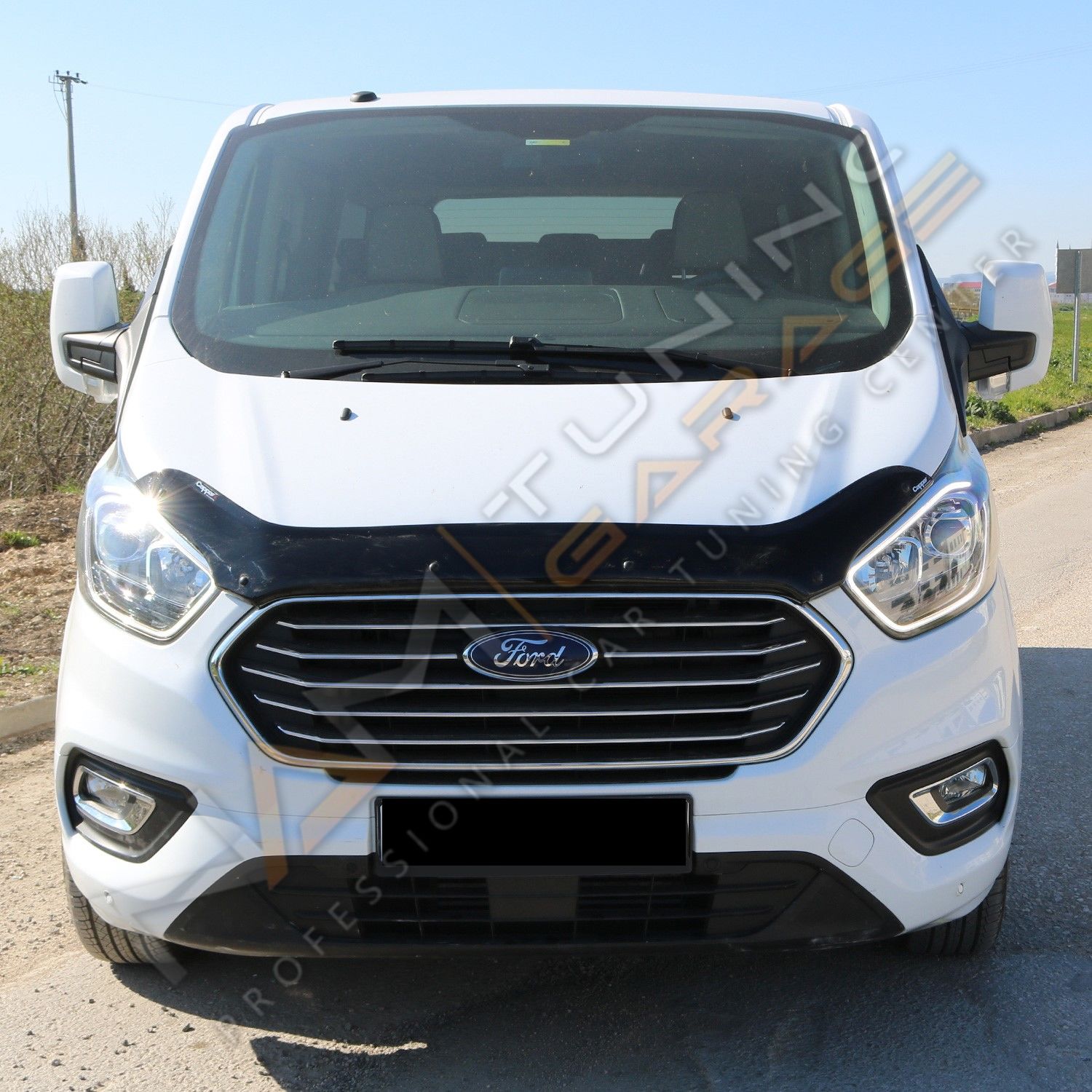 Ford Custom Kaput Rüzgarlığı 2018-2022 Yıl Aralığı Uyumlu