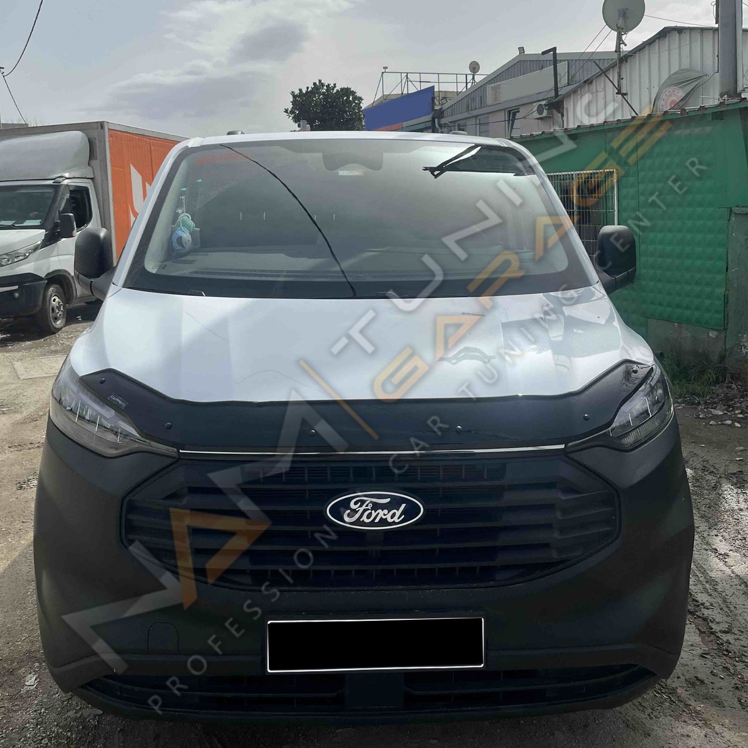 Ford Custom Kaput Rüzgarlığı 2023- Yılı ve Sonrası Uyumlu