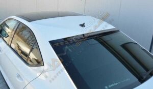 SKODA SUPER B 2015-2019 IÇIN UYUMLU CAM ÜSTÜ SPOILER - PIANO BLACK (PARLAK SIYAH)