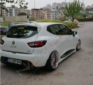 Renault Clio RS Spoyler HB Spoiler 2012-2019 Parlak Siyah