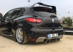 Renault Clio RS Spoyler HB Spoiler 2012-2019 Parlak Siyah