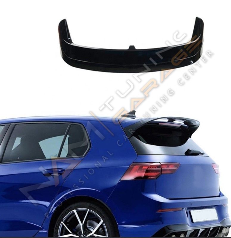 VW GOLF 8 IÇIN UYUMLU OETTINGER SPOILER- PIANO BLACK