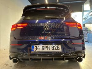 Golf 8 R Style Spoyler 2019+ Spoiler Plastik