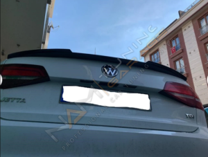 Jetta Spoyler M4 Spoiler 2010-2018 Parlak Siyah