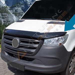 Mercedes Sprinter Kaput Rüzgarlığı 2018- Yılı ve Sonrası Uyumlu