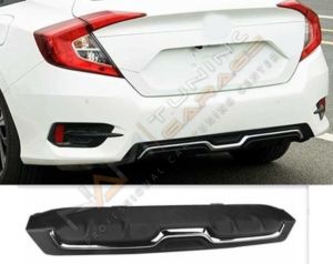 HONDA CIVIC FC5 2016-2021 IÇIN UYUMLU DIFÜZÖR KARBON