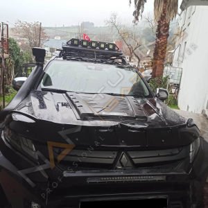Mitsubishi L200 Yarasa Kaput Rüzgarlığı 2019- Yılı ve Sonrası Uyumlu