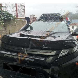 Mitsubishi L200 Yarasa Kaput Rüzgarlığı 2019- Yılı ve Sonrası Uyumlu