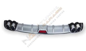 Üniversal Difüzör  Mat Siyah - Silver Boyalı