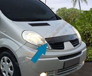 Opel Vivaro Ön Kaput Rüzgarlık Kısa Model 2001-2013 Yıl Aralığı