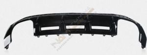 AUDİ A3 HB 2021+ IÇIN UYUMLU 4 EGZOZ DIFÜZÖR -PIANO BLACK (s-line)