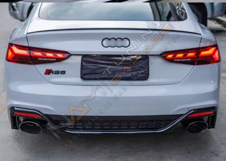 AUDİ A5 RS5 ARKA TAMPON DİFÜZÖR EGZOZ UCU 2021+