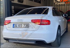 AUDİ A4 2012-2015 IÇIN UYUMLU S4 DIFÜZÖR